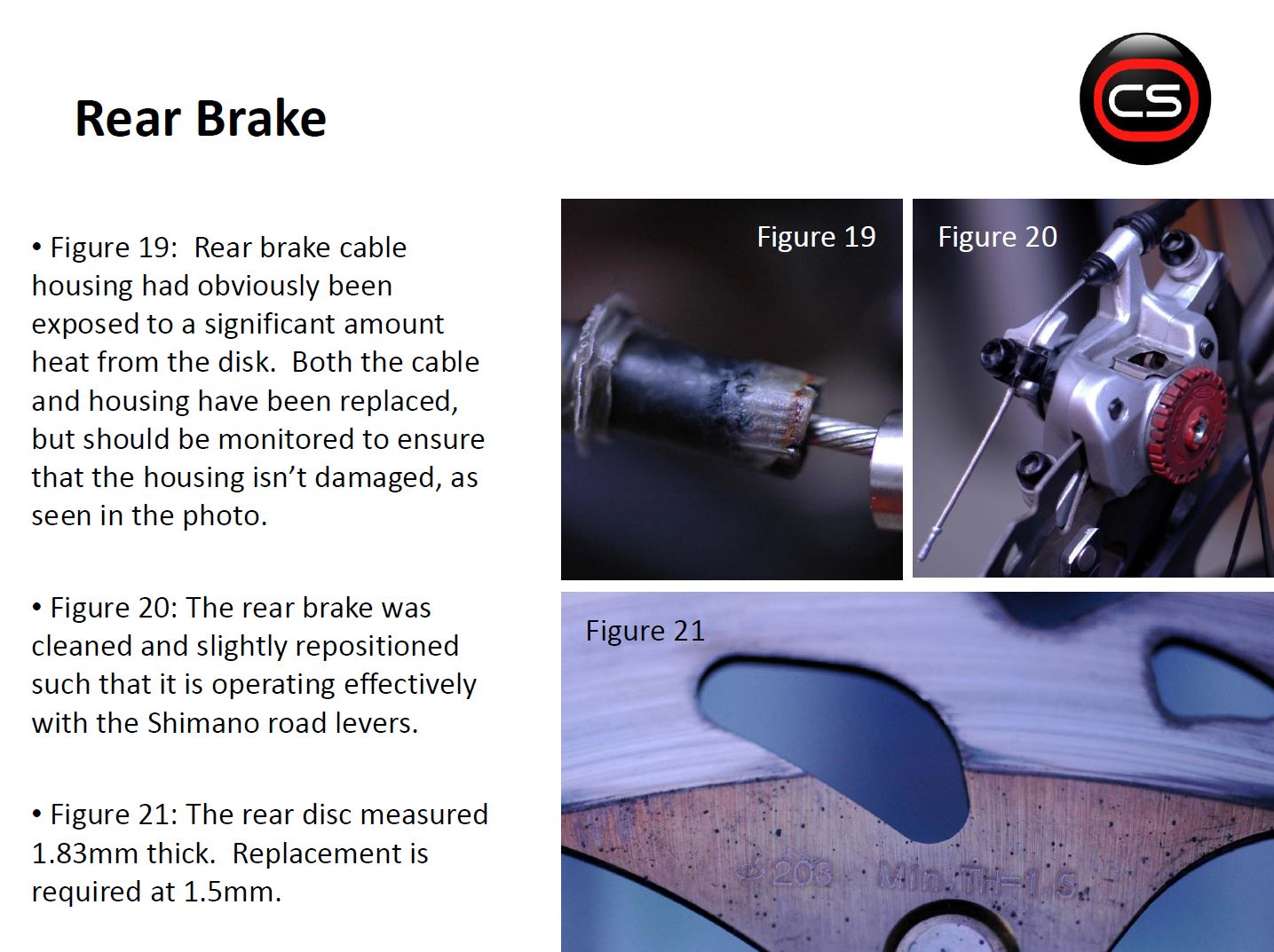 Rear brake cable issues and solutions